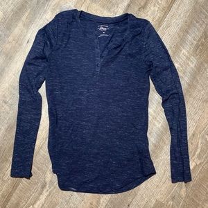 Blue Henley shirt
